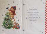 Grandad Christmas - Cute Bear With Tree