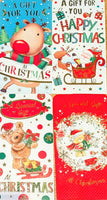 4 Mixed Christmas Money Wallets - Cute