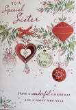 Sister Christmas - Large Baubles