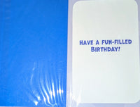 Nephew Birthday - Big Blue Monster