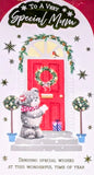 Mum Christmas - Slim Cute Red Door