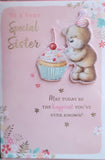 Sister Birthday - Cute Pink Cake