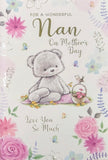 Mother's Day Nan - Cute Grey Bear