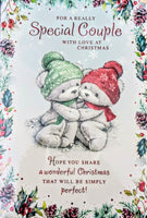 Special Couple Christmas - Cute Bears In Hats