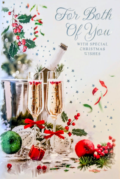 To Both Of You Christmas - Traditional Champagne Bucket