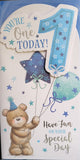 1 Boy Birthday - Slim Balloons