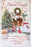 Special Couple Christmas - Traditional Living Room Words