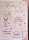 70 Birthday Female - Traditional