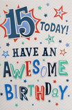 15 Boy Birthday - Awesome