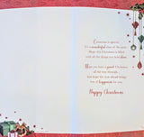 Son & Daughter In Law Christmas - Slim Traditional Champagne