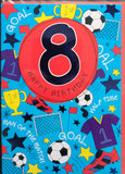 8 Boy Birthday - blue