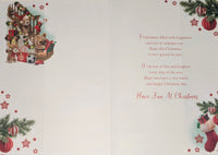 Godson Christmas - Cute Bears On Stairs