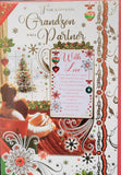 Grandson & Partner Christmas - Traditional Keepsake