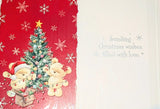Brother & Sister In Law Christmas - Cute Tree Red