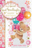 Great Granddaughter Birthday - Cute Balloons & Gifts