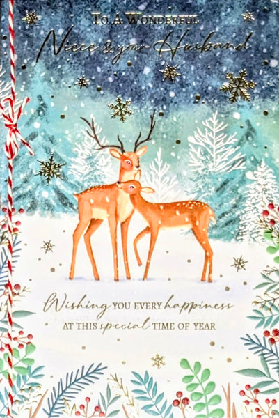 Niece & Husband Christmas - Traditional Deer