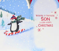 Son Christmas - Slim Cute Penguin