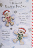 Niece & Partner Christmas - Cute Bears