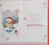Great Grandson Christmas - Slim Cute ski