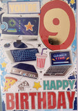 9 Boy Birthday - Computer