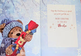 Uncle Christmas - Cute Bear With Cracker