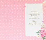 Granddaughter Birthday - Slim Champagne & Flowers