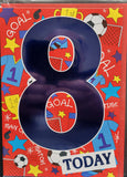 8 Boy Birthday - Red