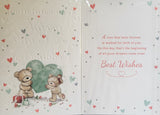 Wedding Day - Two bears with heart