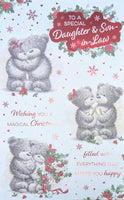Daughter & Son In Law Christmas  - Large 8 page Cute