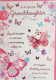 Granddaughter Birthday -  Butterfly
