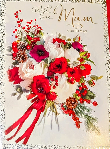 Mum Christmas - Large Traditional Flower Bouquet