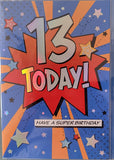 13 Birthday Male - Star