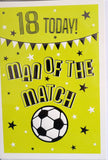18 Birthday Male - Match Of The Day