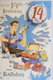 14 Birthday Badged