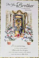 Brother Christmas - Traditional Black Door Words