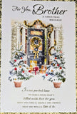 Brother Christmas - Traditional Black Door Words