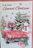 Godson Christmas - red car sports