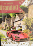 Grandad Birthday - red car