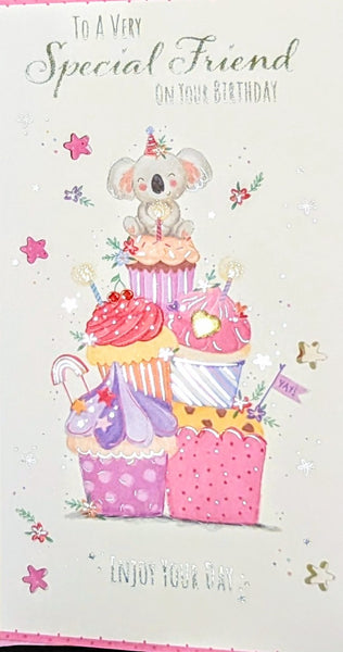 Friend Birthday - Slim Cute Koala Bear