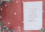 Friend Christmas - Large Traditional Red Verse