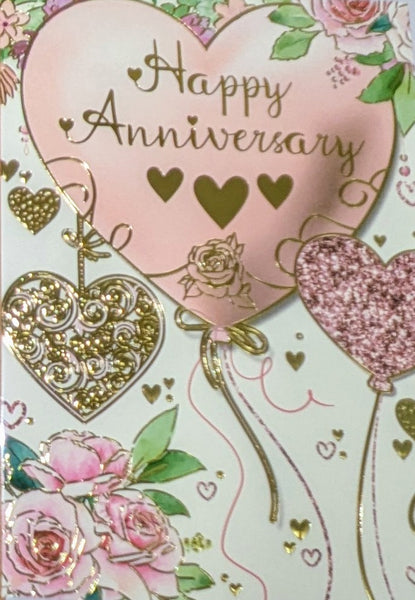 Your Anniversary - Big Pink Heart