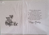 80 Birthday Male - Traditional Deckchair