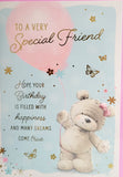 Friend Birthday - Cute Bear  Balloon