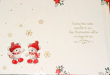 Friend Christmas - Cute Bears Red Wishes