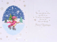 Grandma Christmas - Cute Bear Skating