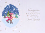 Grandma Christmas - Cute Bear Skating
