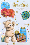 Grandson Birthday - Cute Balloons & Gifts
