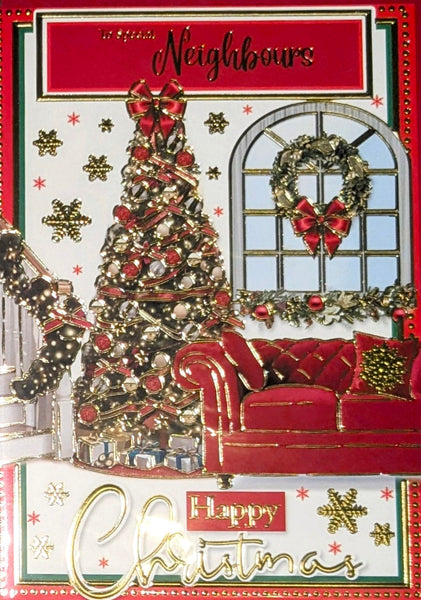 Neighbours Christmas - Traditional Tree & Sofa