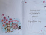 Daughter In  Law Birthday - Cute Bear and Stall