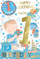 1 Boy Birthday - Badged